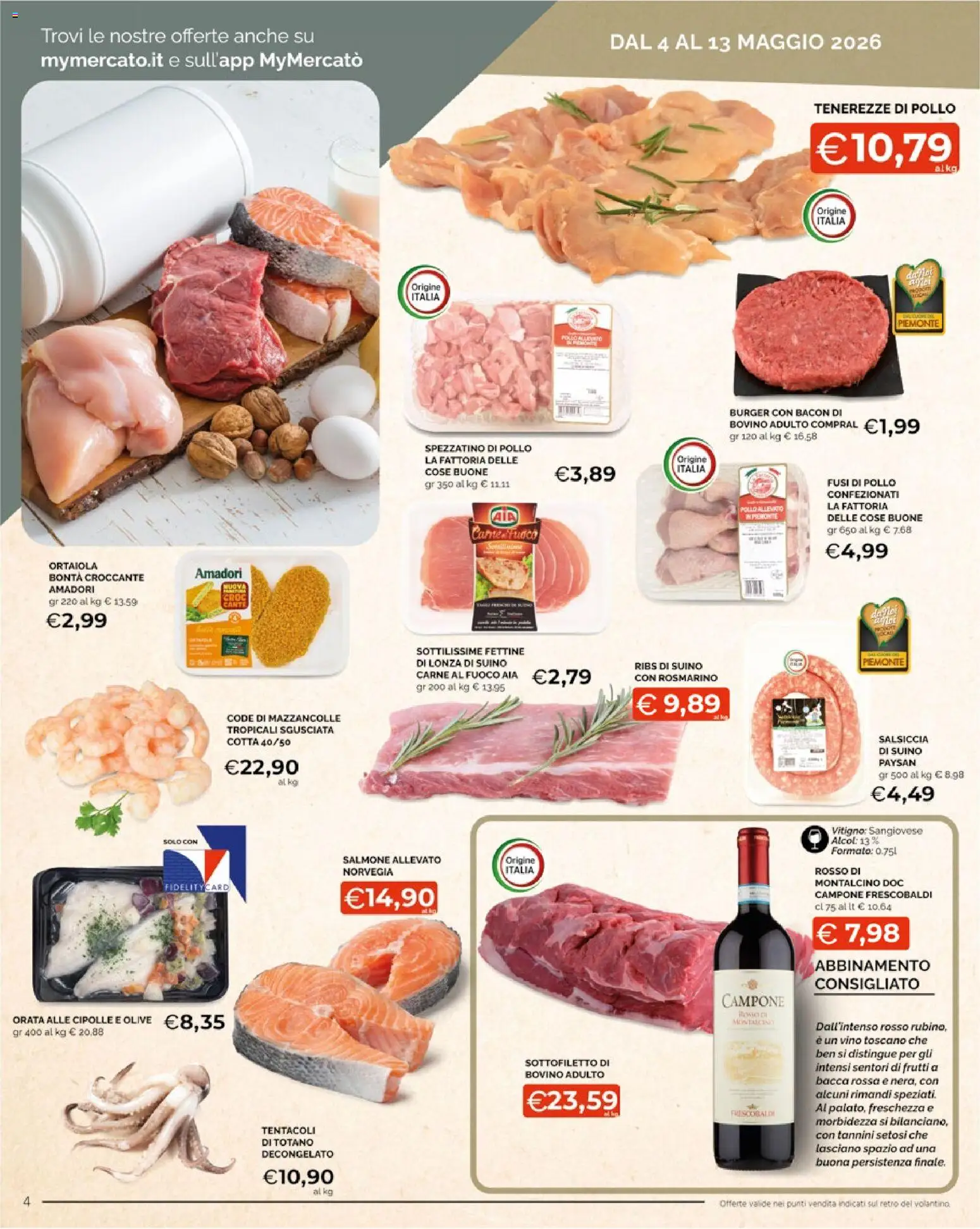Volantino Mercatò del 04.05.2026 | Pagina: 4