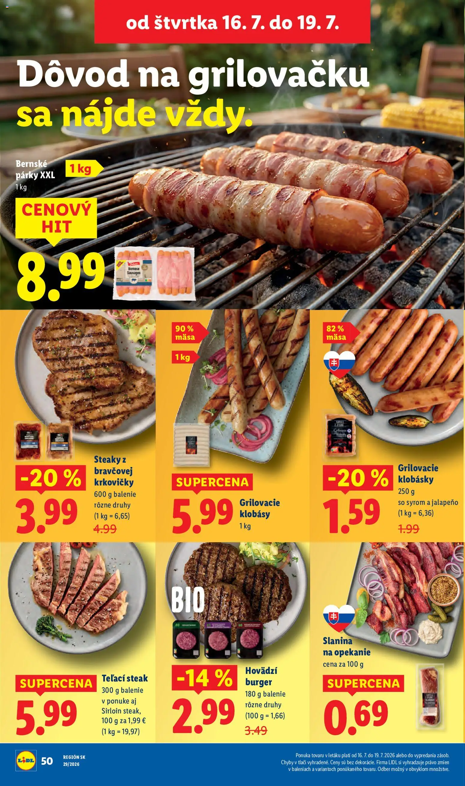 Lidl leták od 13.07.2026 → Aktuálna online ponuka — page 58