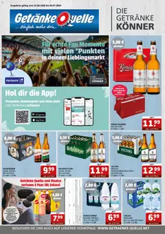 Getränke Quelle Prospekt ab 22.06.2026 gültig