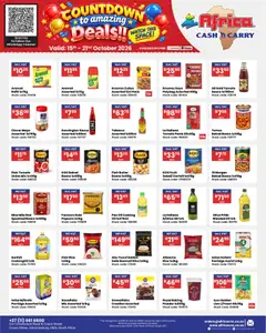 Africa Cash & Carry specials catalogue – valid from 15/10/2026 | Page: 28