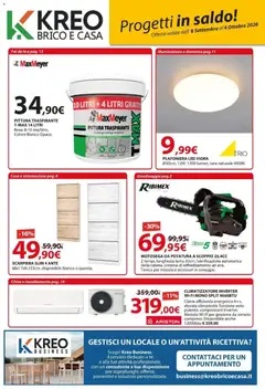 Anteprima del volantino Offerte volantino Kreo valido a partire dal 08/09/2026