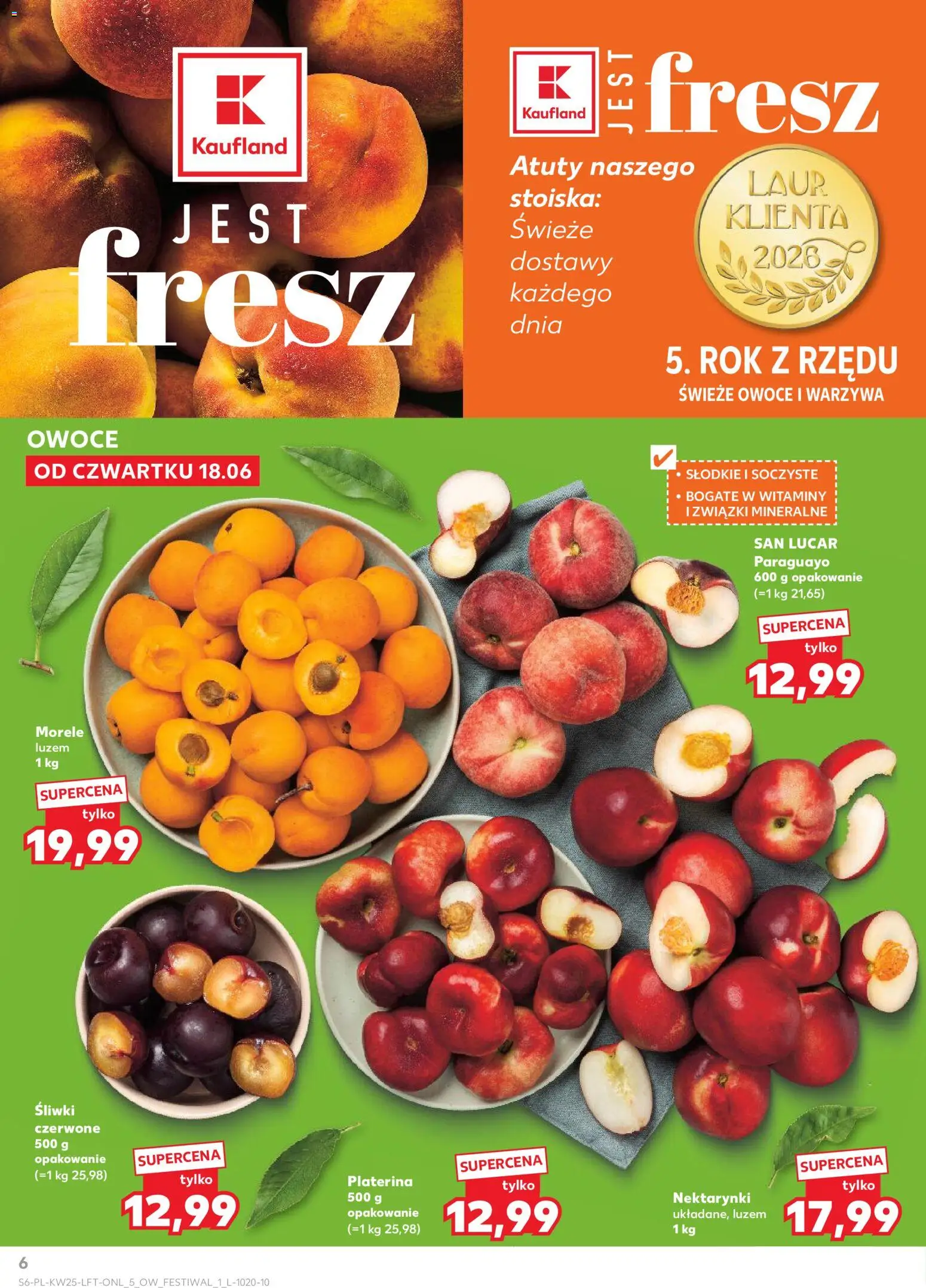 Kaufland Polsko leták od 18.06.2026 | Strana: 6