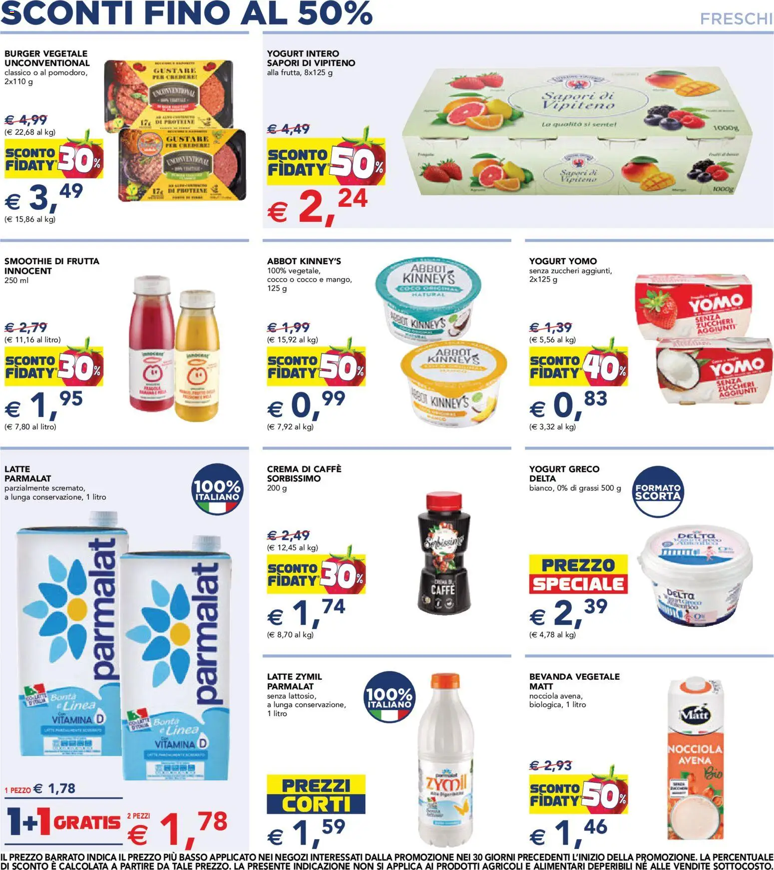 Volantino Esselunga S del 13/08/2026 | Pagina: 11 | Prodotti: Yogurt greco, Caffè, Latte, Basso