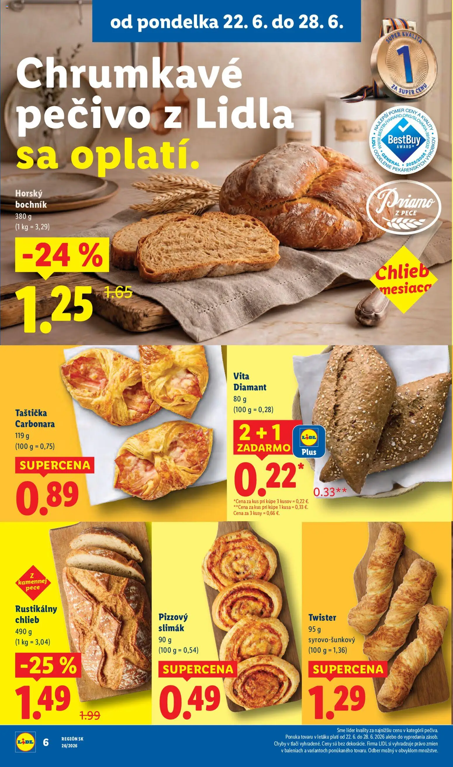 Nové Lidl akcie – leták je platný od 22.06.2026 | Strana: 12