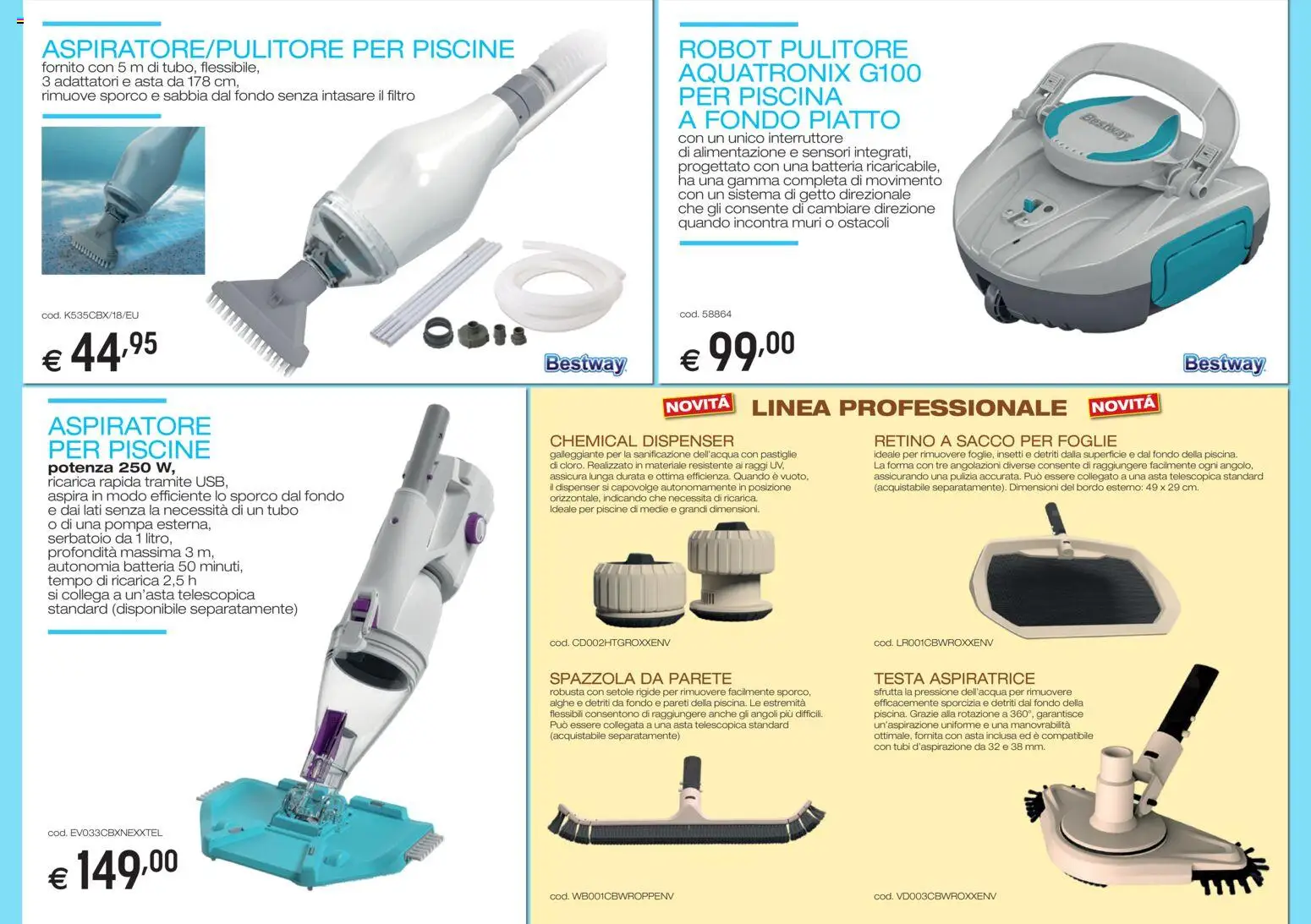 Volantino Brico OK del 05/03/2026 | Pagina: 5 | Prodotti: Tubo, Piscina, Robot, Tubi