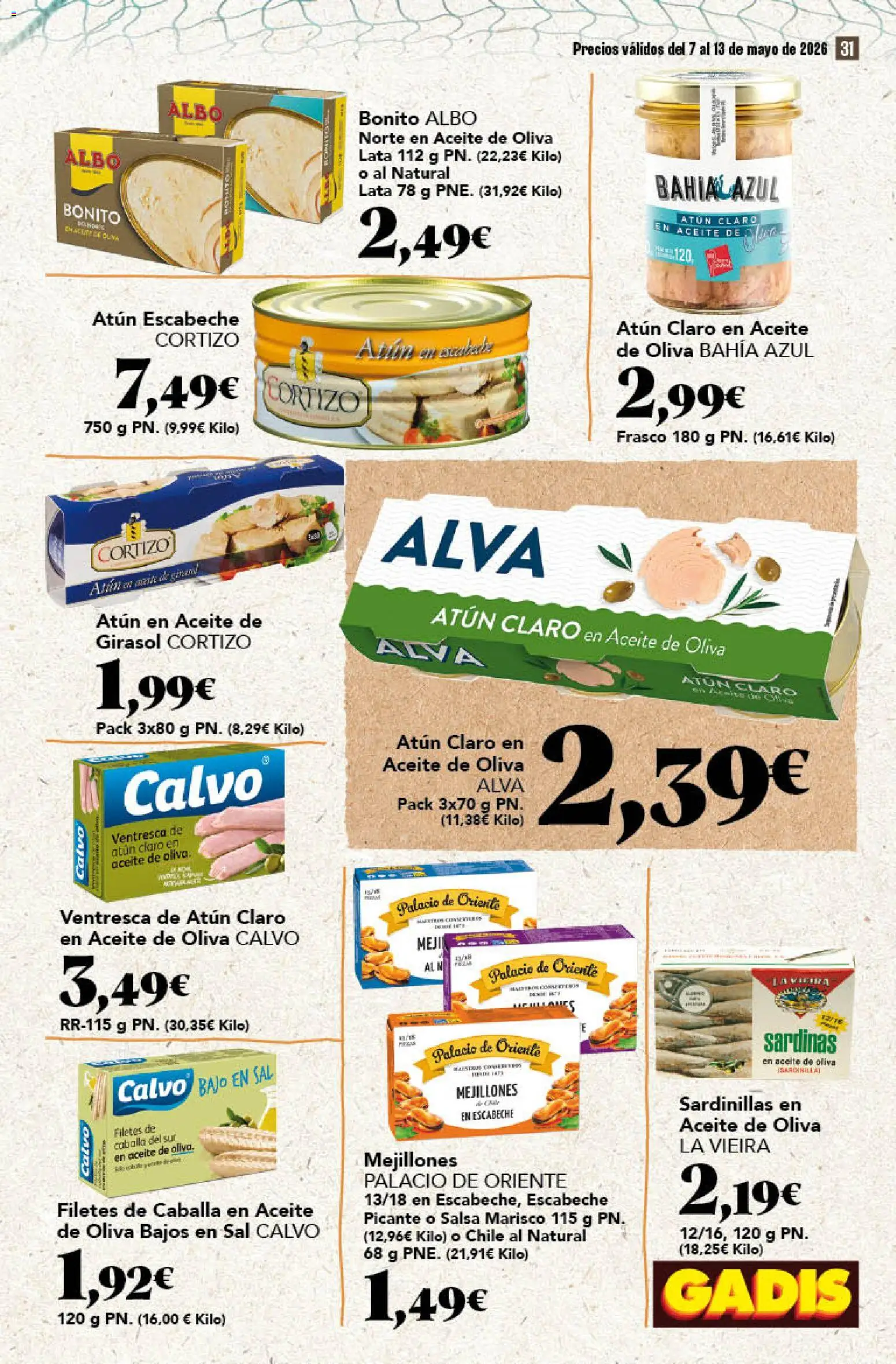 Gadis folleto │ válido desde el 07.05.2026 | Página: 31