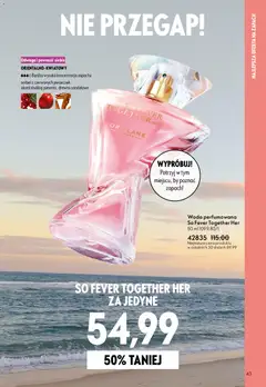Pogląd oferty "Oriflame Katalog 8 2026" - ważna od 27.05.2026 | Strona: 43 | Produkty: Zapach, Sorbet, Woda