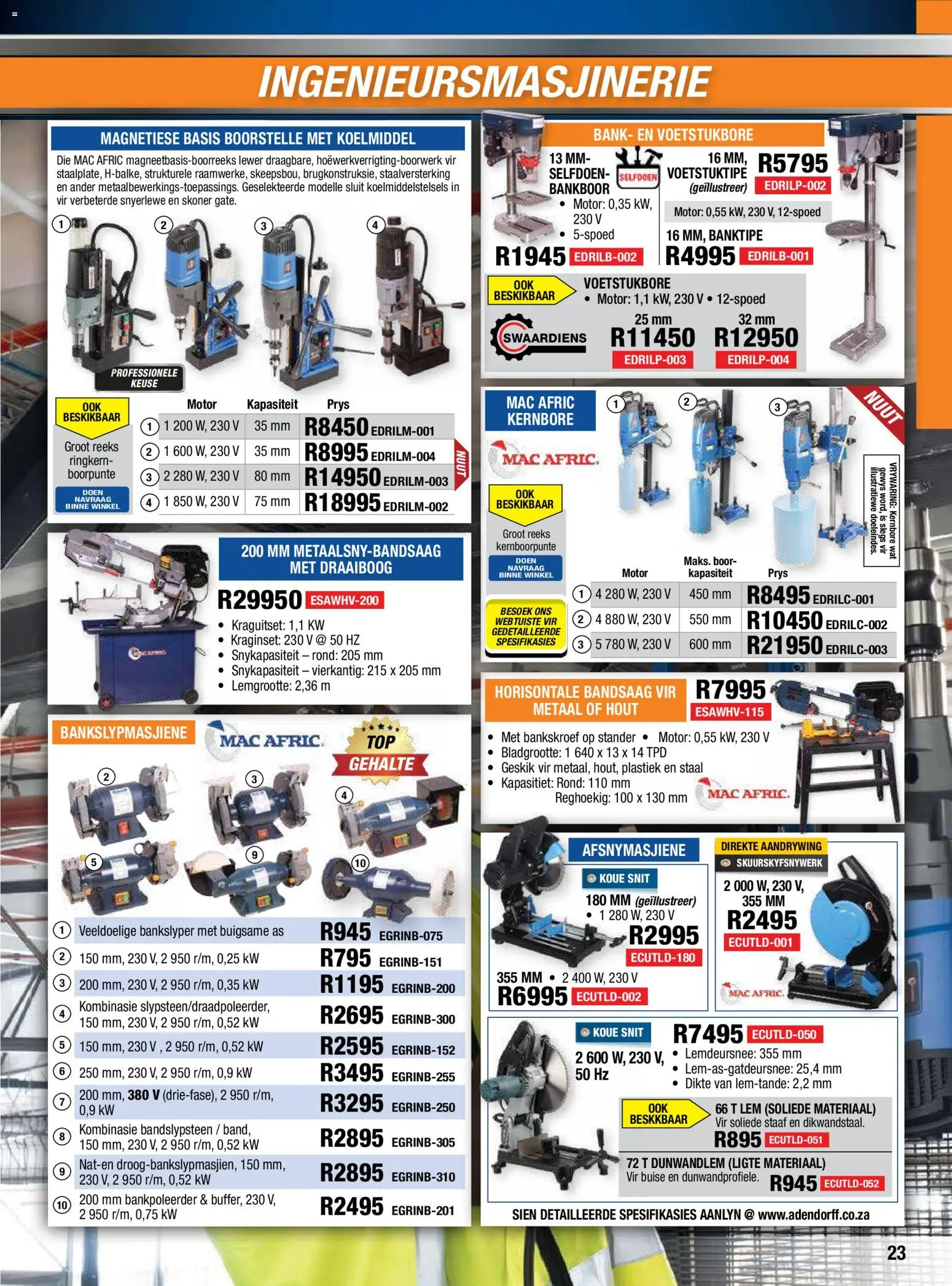 New Adendorff catalogue – valid from 01/10/2026 | Page: 25