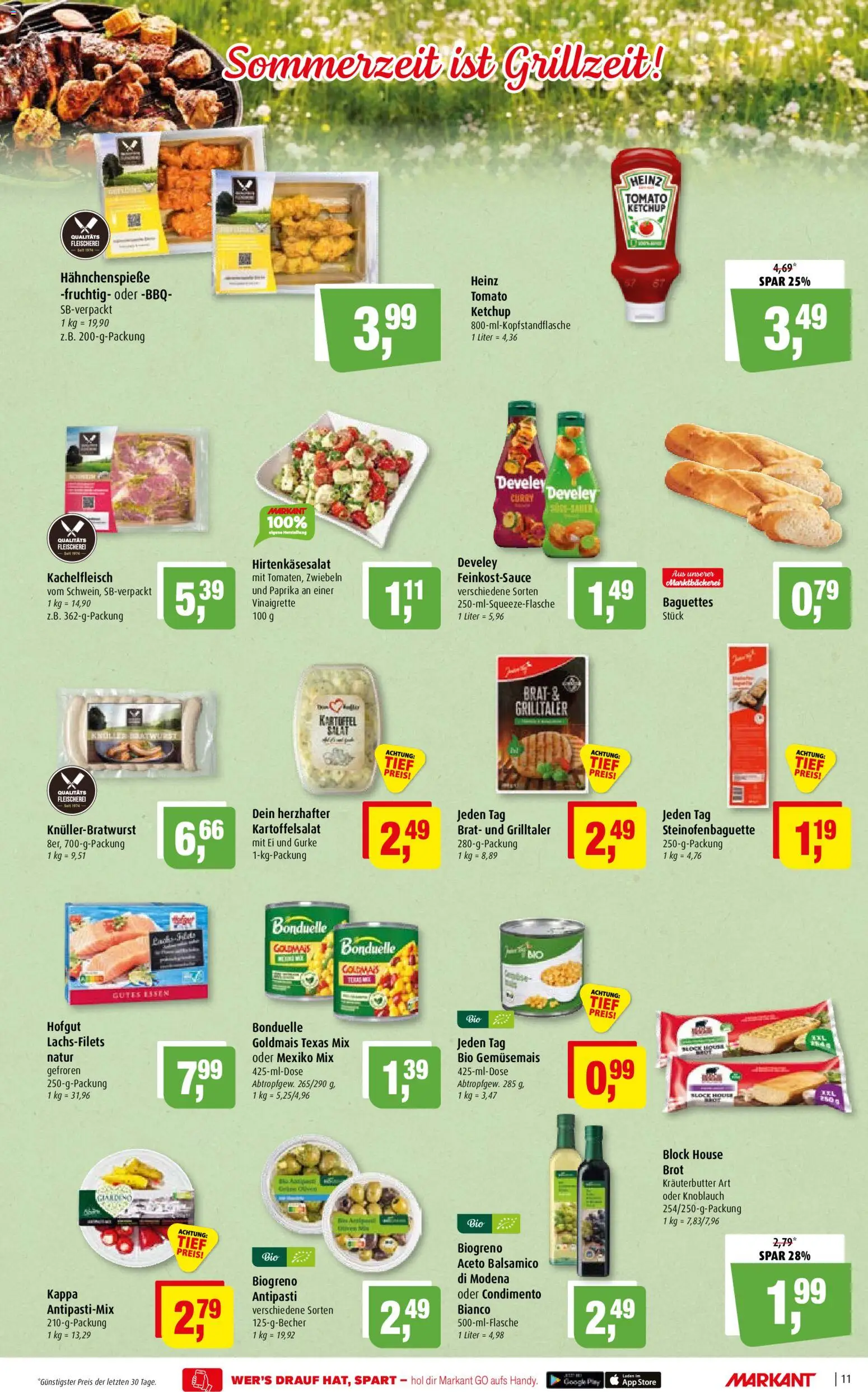 Markant Prospekt – gültig ab 17.08.2026 | Seite: 11 | Produkte: Balsamico, Kräuterbutter, Paprika, Ketchup