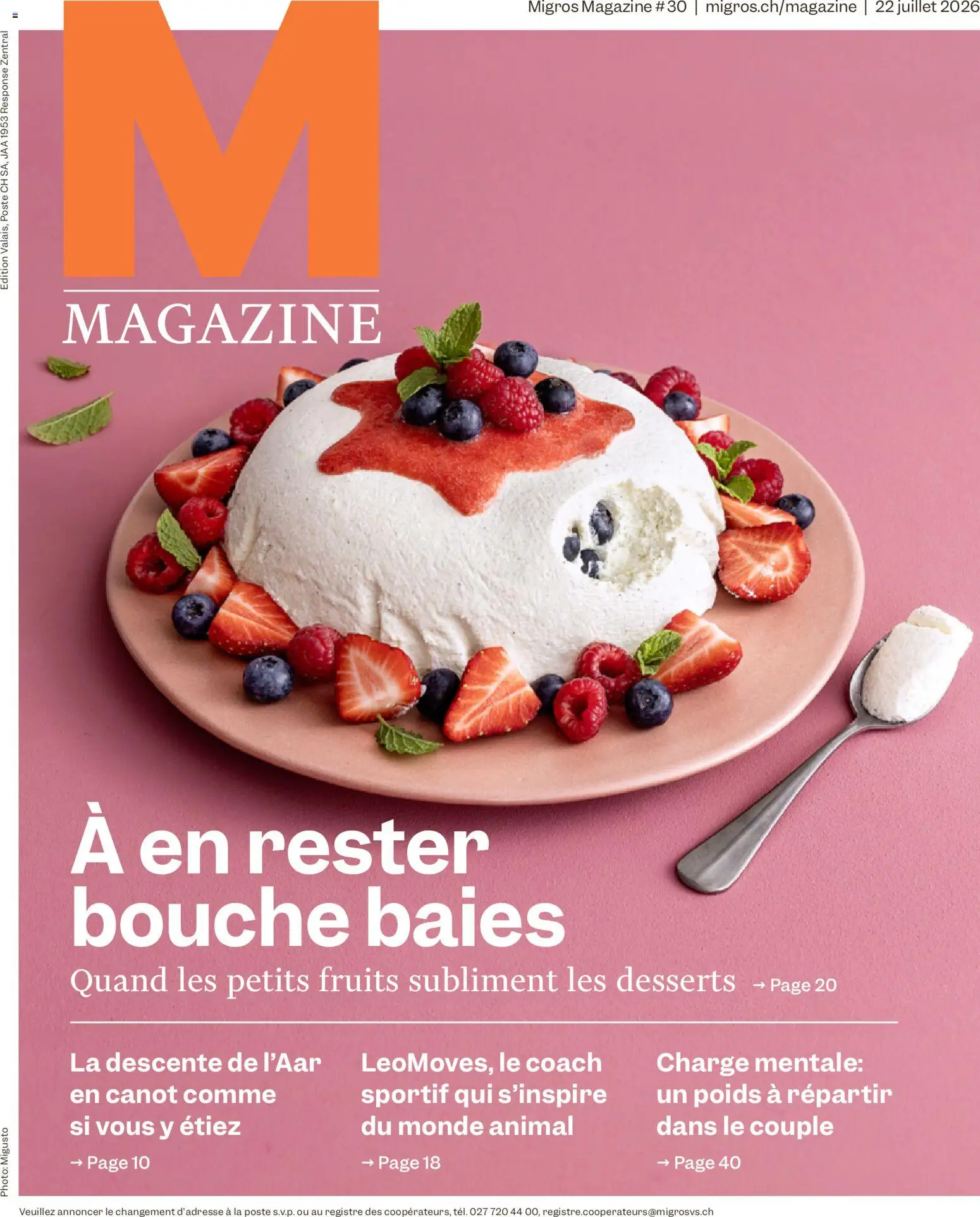 Migros aktionen Magazine FR – gültig ab 22.07.2026 | Seite: 1