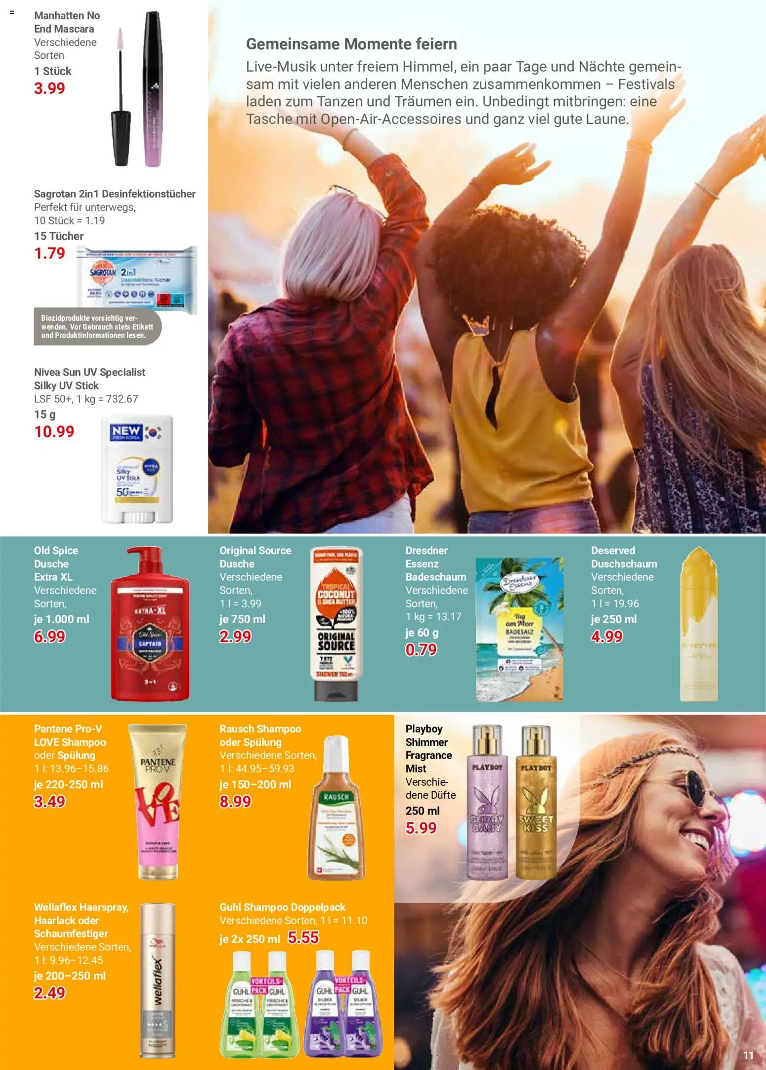 Globus Prospekt 	 – gültig ab 11.05.2026 | Seite: 37 | Produkte: Butter, Dusche, Badeschaum, Mascara