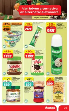 Auchan akciós újság - amely érvényes a következő dátumtól: 2026.10.01. | Oldal: 23