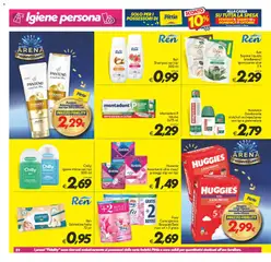 Anteprima del volantino SuperConveniente volantino Misterbianco valido a partire dal 02/10/2026 | Pagina: 22 | Prodotti: Carta igienica, Sapone, Deodorante, Latte