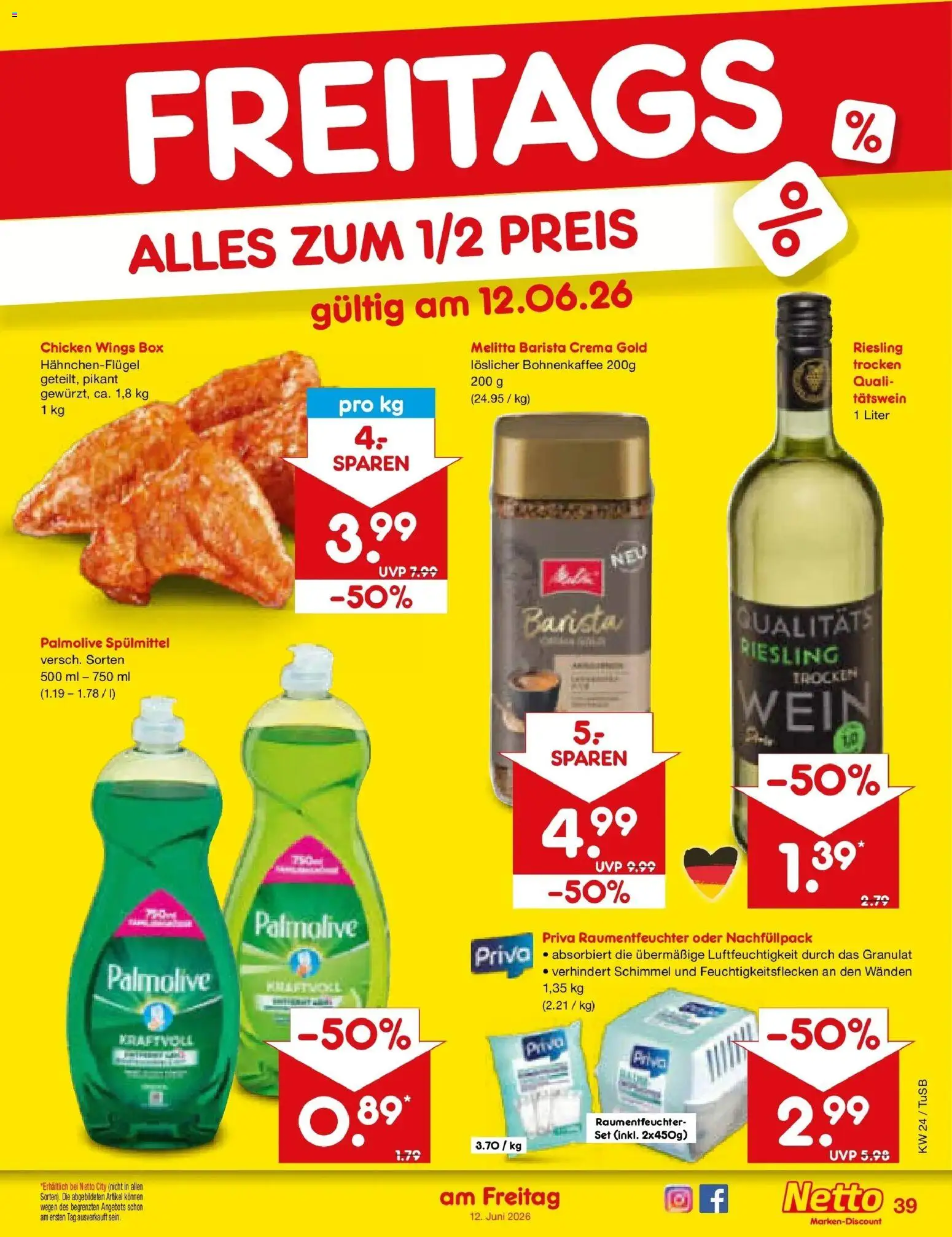 Netto Marken-Discount Prospekt Lahr-Langenwinkel – gültig ab 08.06.2026 | Seite: 57 | Produkte: Melitta, Box, Wein