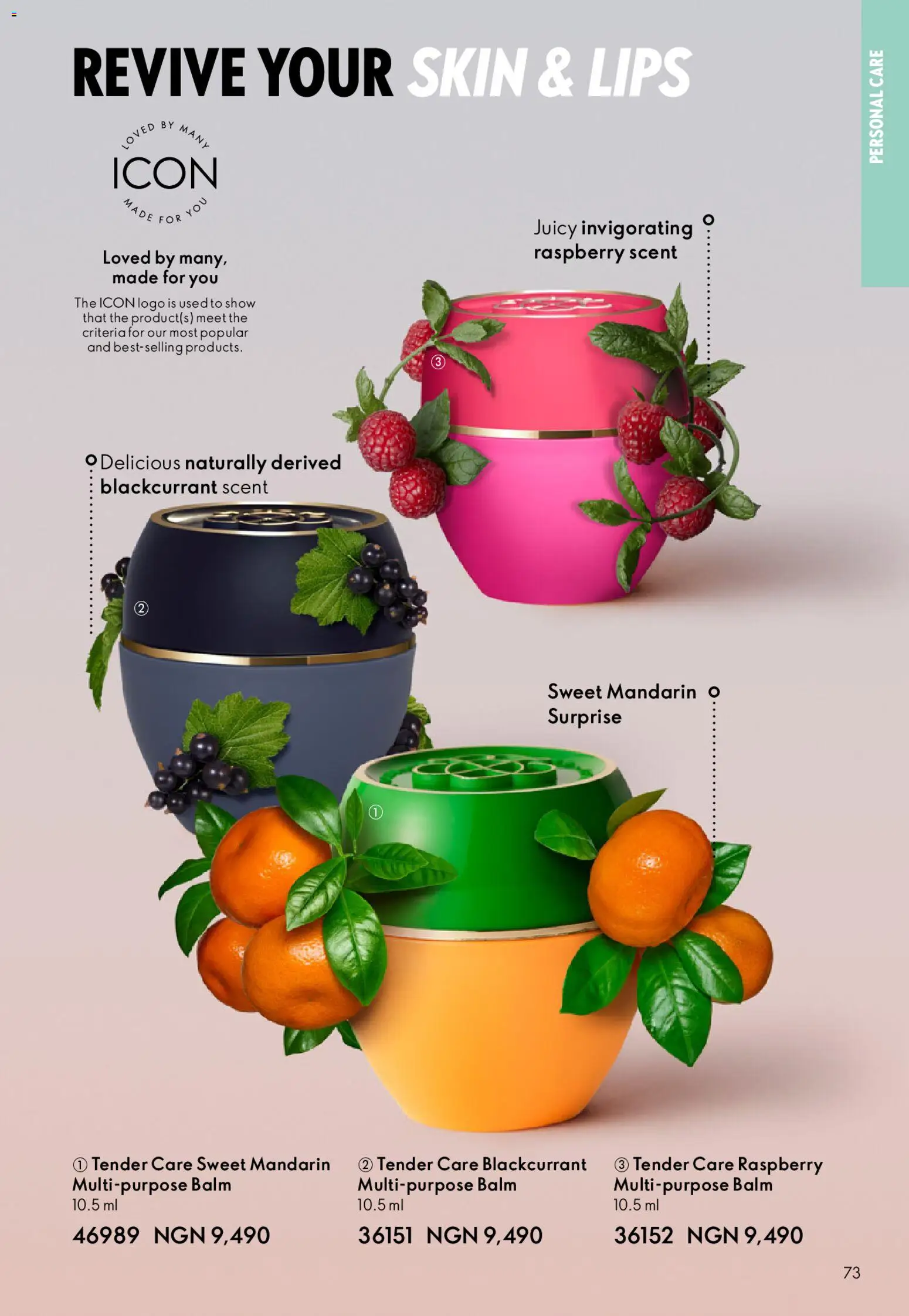 Oriflame Catalogue 2/2026 valid from 01.04.2026 | Page: 73 | Products: Raspberry