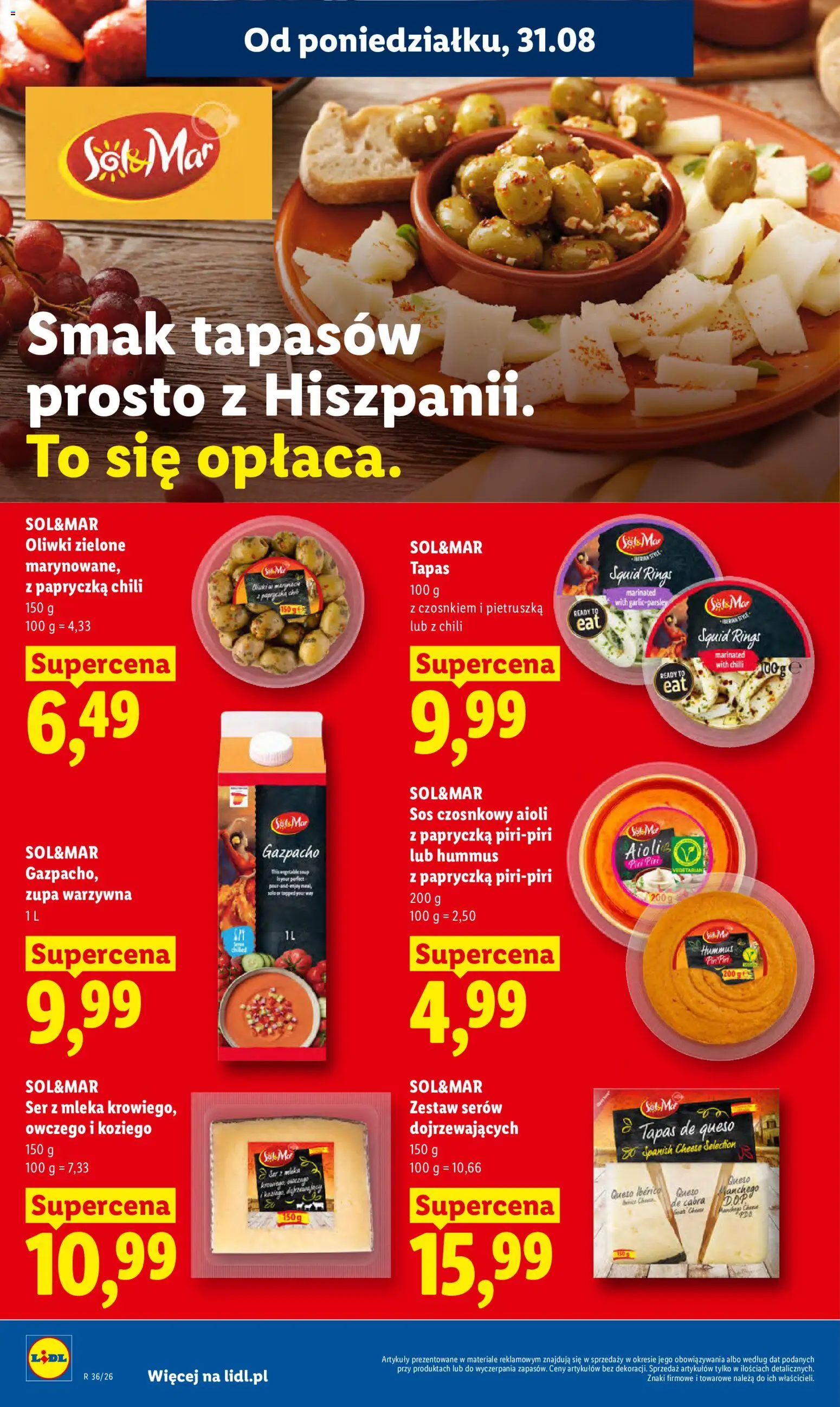 Lidl Polsko leták od 31.08.2026 | Strana: 58 | Produkty: Hummus, Piri piri, Miska, Chilli