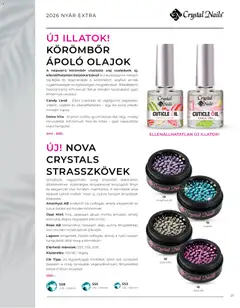 Crystal Nails 2026 Nyár Extra - amely érvényes a következő dátumtól: 2026.06.08. | Oldal: 21 | Termékek: Olaj
