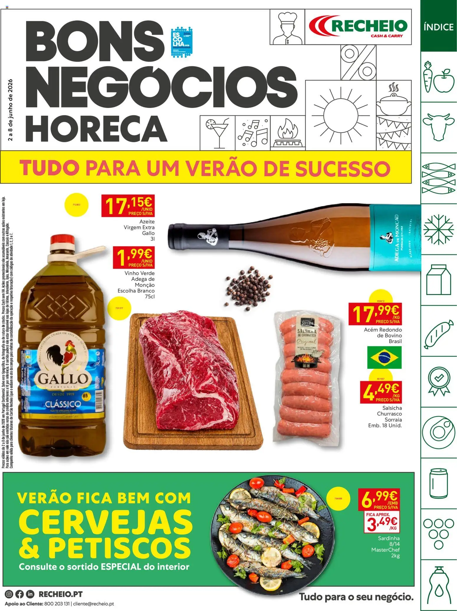 Recheio - Horeca Bons Negócios │ válido de 02.06.2026 | Página: 1