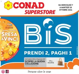Anteprima del volantino Conad volantino S.Ilario valido a partire dal 07/10/2026