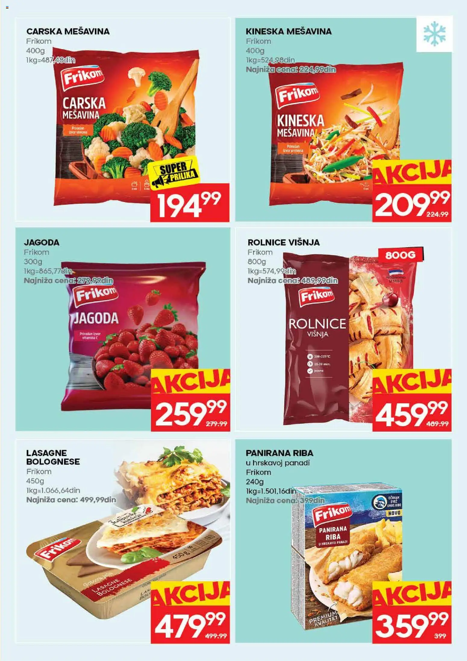 Idea katalog - važi od 11.06.2026 | Strana: 15 | Proizvode: Jagoda, Višnja, Riba