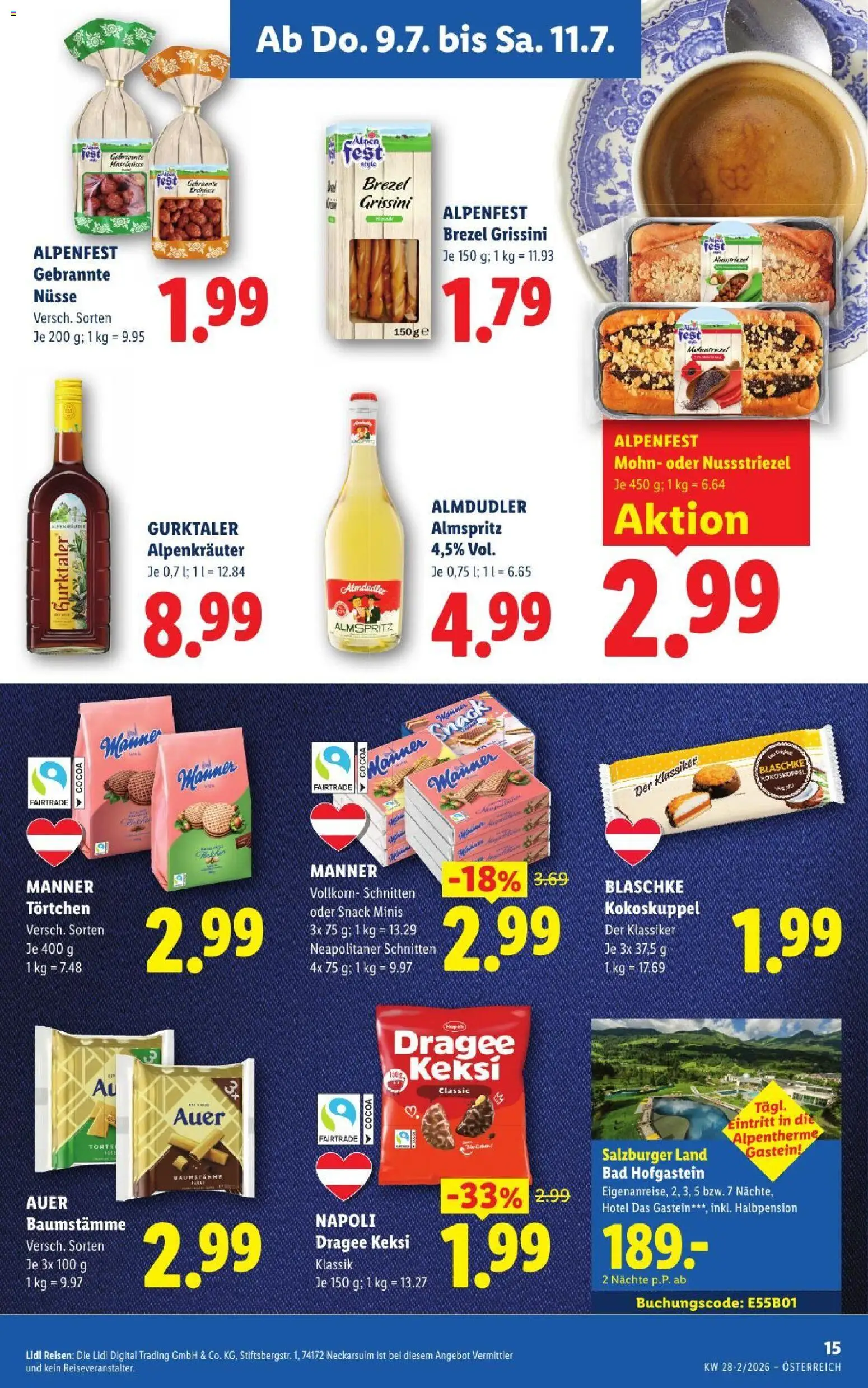 Lidl - Flugblatt gültig ab 09.07.2026 | Seite: 17 | Produkte: Nüsse, Bad