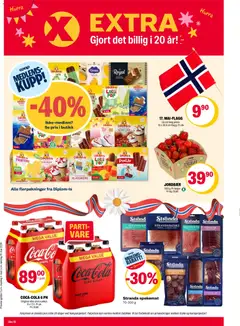 Forhåndsvisning av Coop Extra kundeavis gyldig fra 04.05.2026