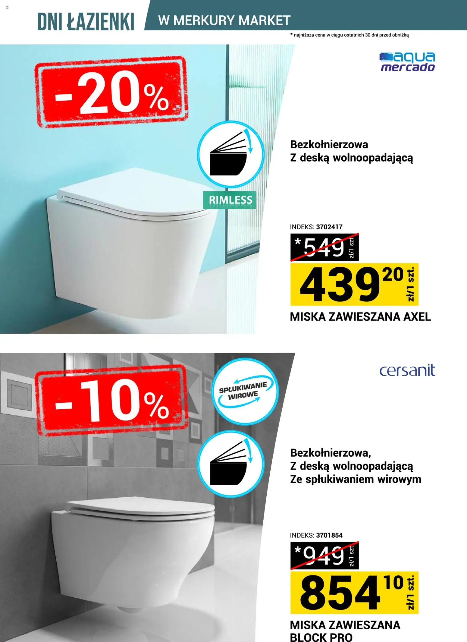 Merkury Market gazetka - Dni łazienki od 18.07.2026 | Strona: 15