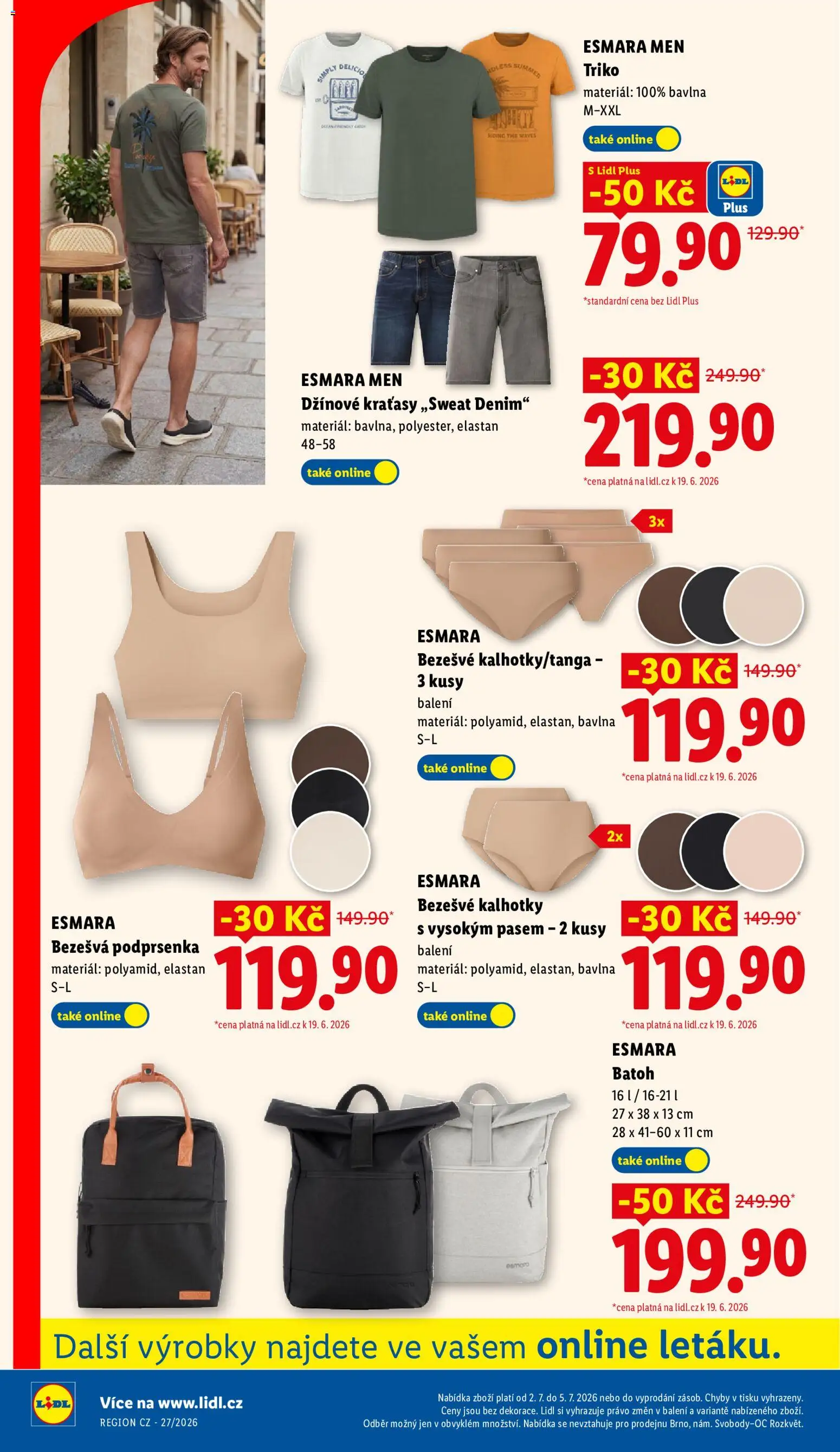 Lidl leták - Spotřební zboží od 29.06.2026 | Strana: 22