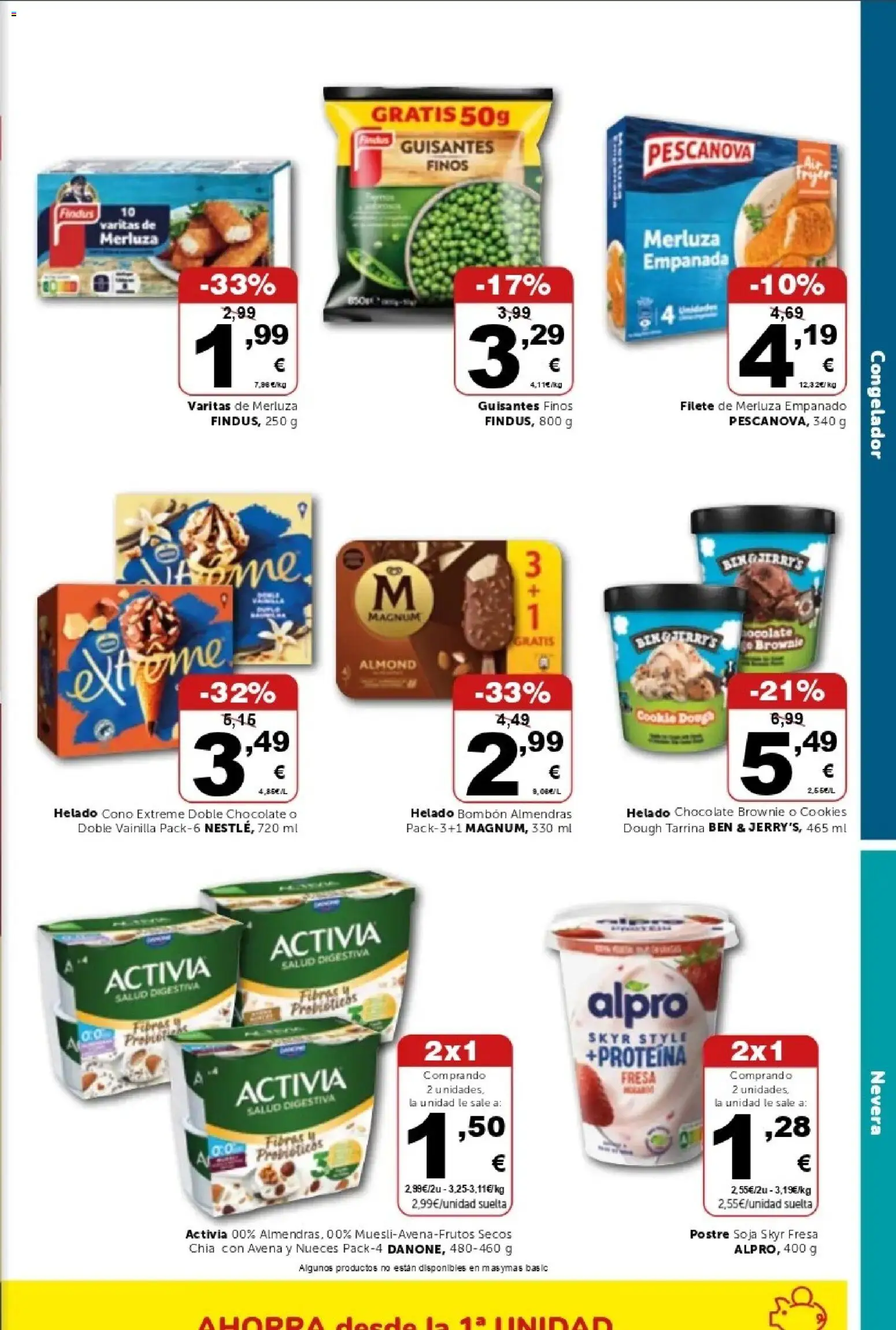 Masymas folleto │ válido desde el 22.05.2026 | Página: 7 | Productos: Παγκάκι, Helado bombón, Helado, Filete