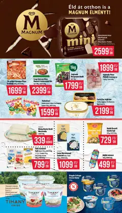 COOP akciós újság - amely érvényes a következő dátumtól: 14.05.2026 | Oldal: 4 | Termékek: Magnum, Sajt, Juhtúró, Csirkecomb