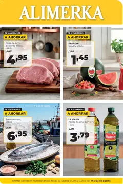 Vista previa Alimerka folleto Castilla y León válido desde el 17/08/2026