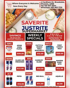 Saverite specials catalogue – valid from 22.06.2026