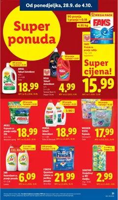 Lidl Katalog - Pregled kataloga iz trgovine Lidl, vrijedi od 28.09.2026 | Stranica: 21