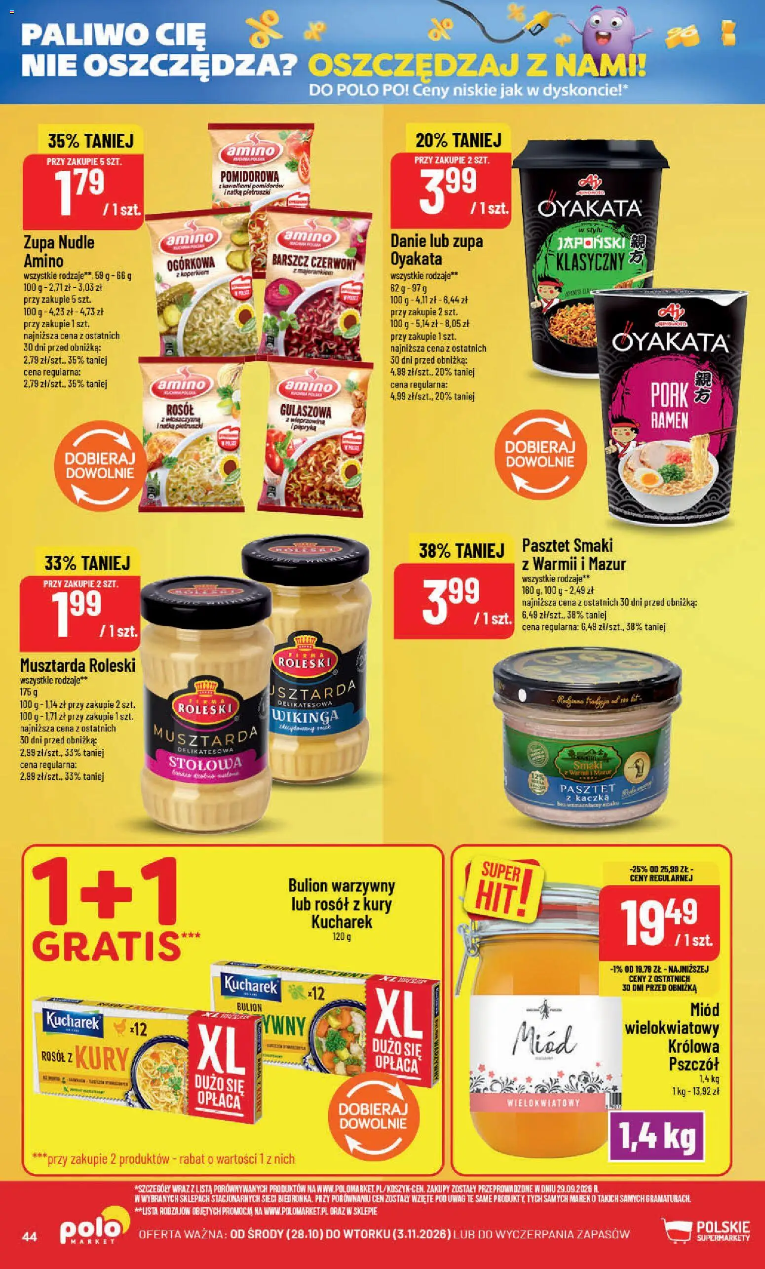 POLOmarket gazetka od 28.10.2026 | Strona: 44