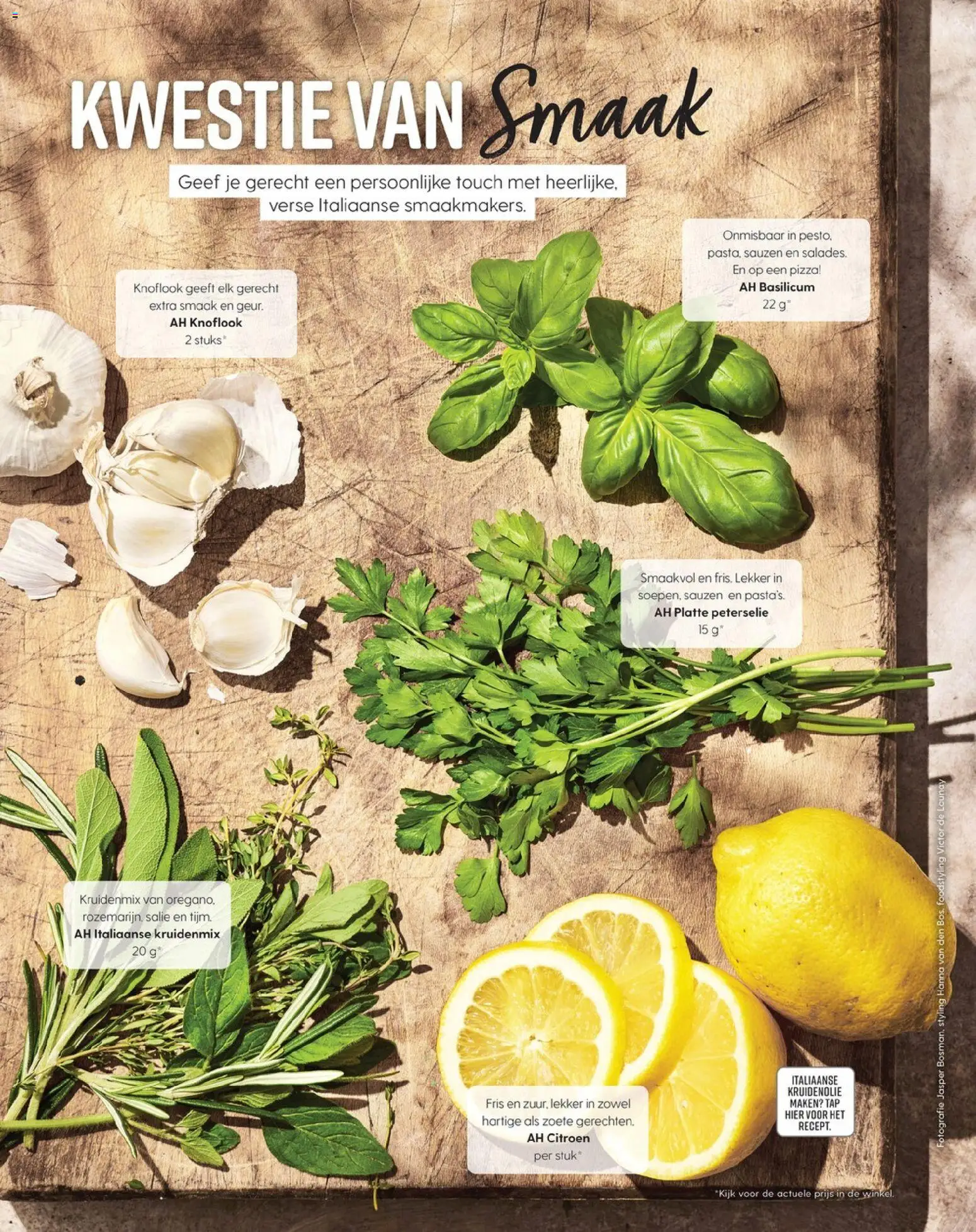 {H1} | Pagina: 16 | Producten: Citroen, Pizza, Knoflook