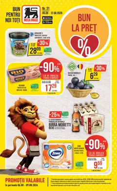Ofertele Mega Image valabile de la 06.08.2026
