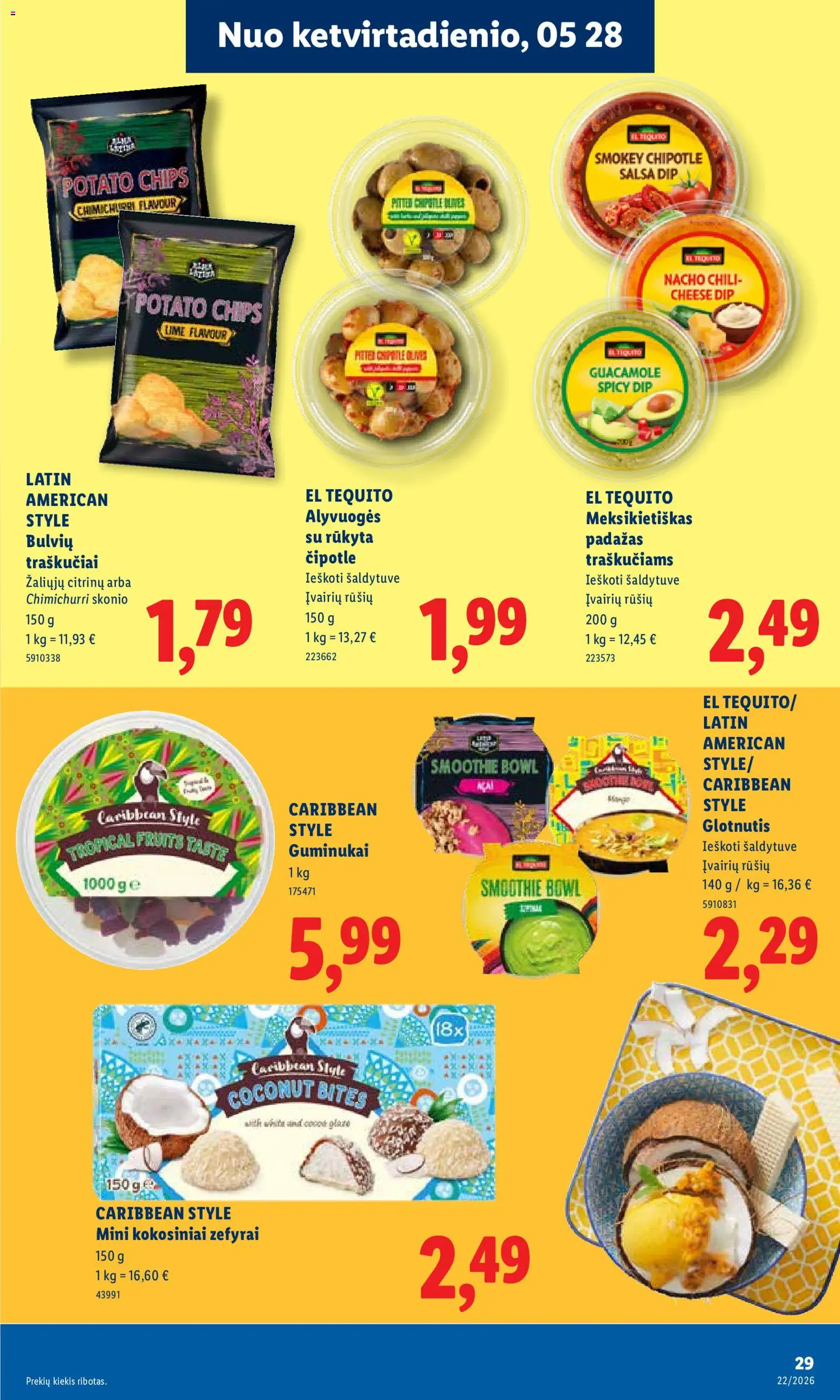 LIDL akcijos nuo 25.05.2026 | Puslapis: 21 | Prekių: Padažas, Guminukai, Traškučiai