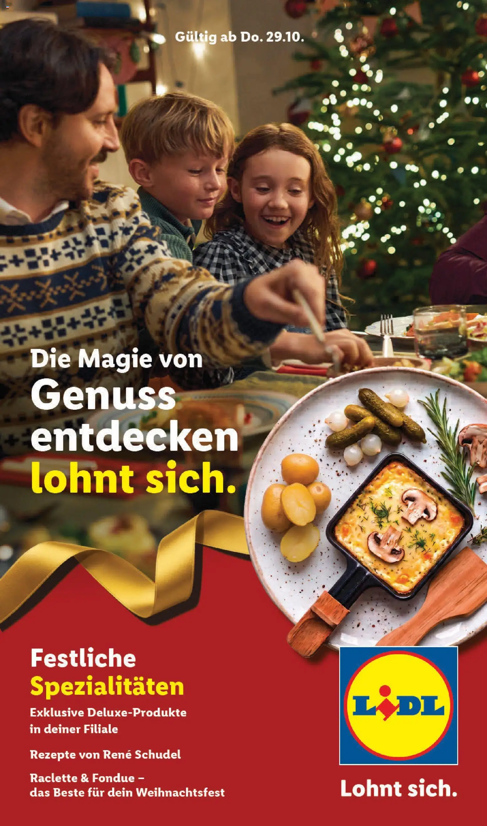 Lidl aktionen Festliche Spezialitäten – gültig ab 29.10.2026 | Seite: 1