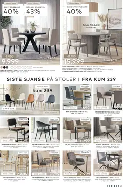 Forhåndsvisning av Skeidar kundeavis gyldig fra 31/08/2026 | Side: 19 | Produkter: Olje, Spisebord, Spisestol, Stol