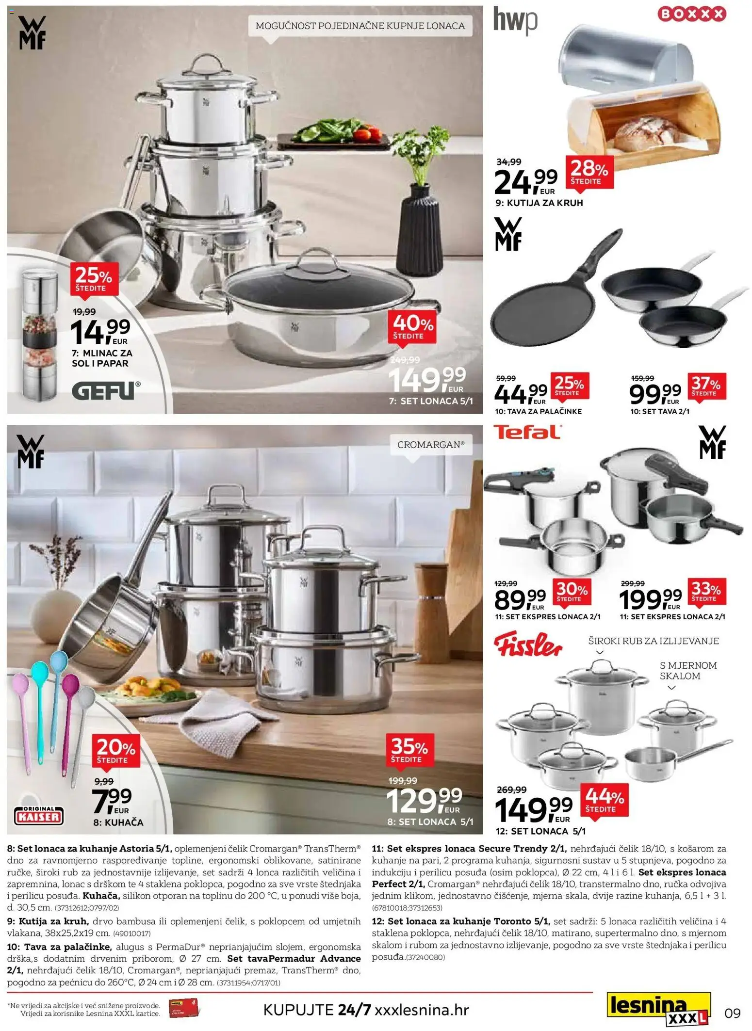 Lesnina katalog | vrijedi od 27.04.2026 | Stranica: 9 | Proizvodi: Kutija, Kruh, Papar, Kutija za kruh