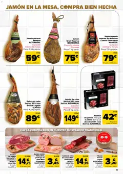 Vista previa Carrefour folleto válido desde el 26.05.2026 | Página: 13 | Productos: Jamón serrano, Queso, Jamón, Jamón cocido