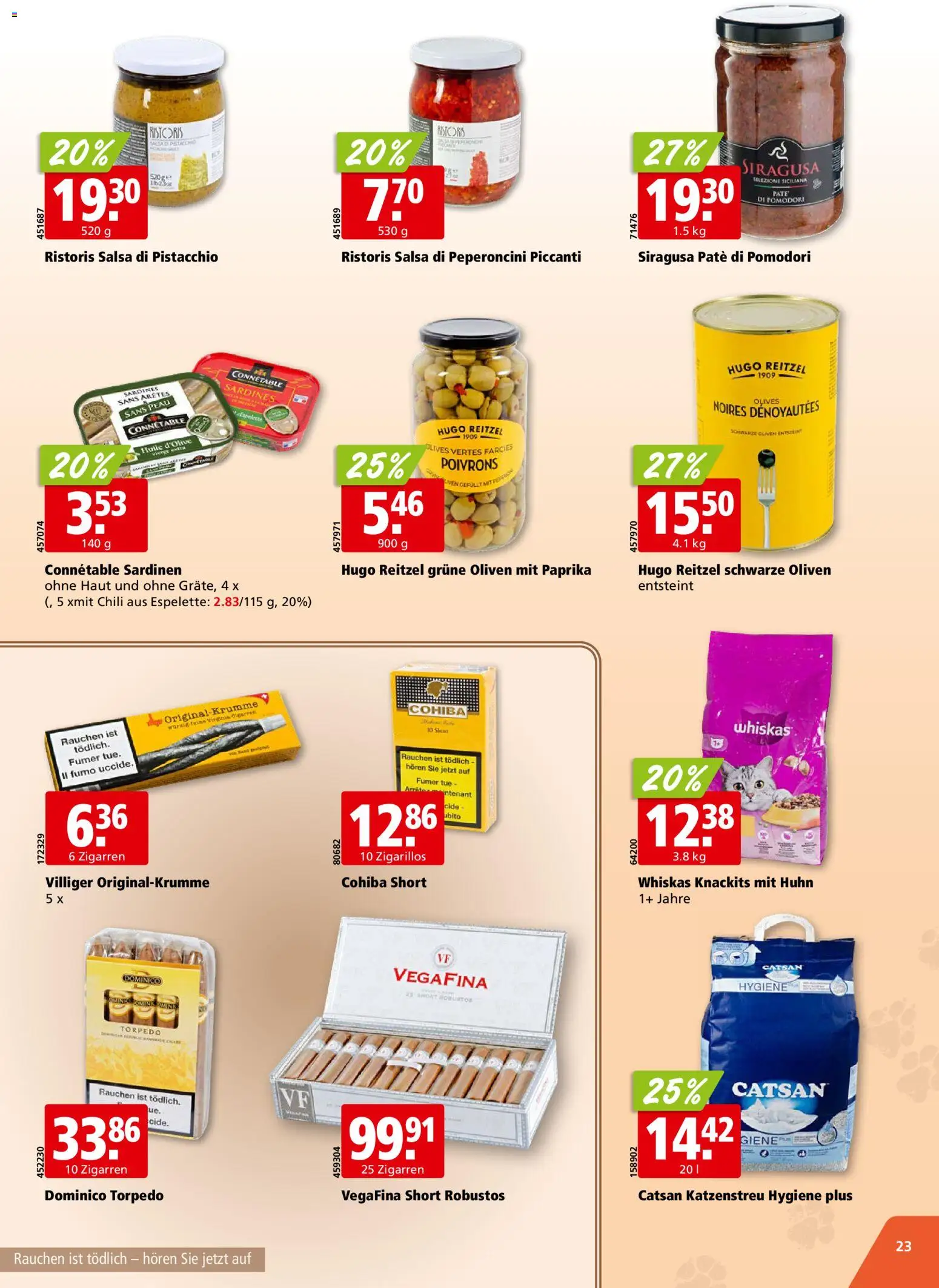 Aligro aktionen Chavannes, Matran, Genf, Sitten – gültig ab 13.07.2026 | Seite: 23 | Produkte: Chili
