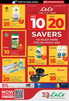Preview of Lulu Hypermarket catalogue aed 10 20 valid from 3 Jul, 2026