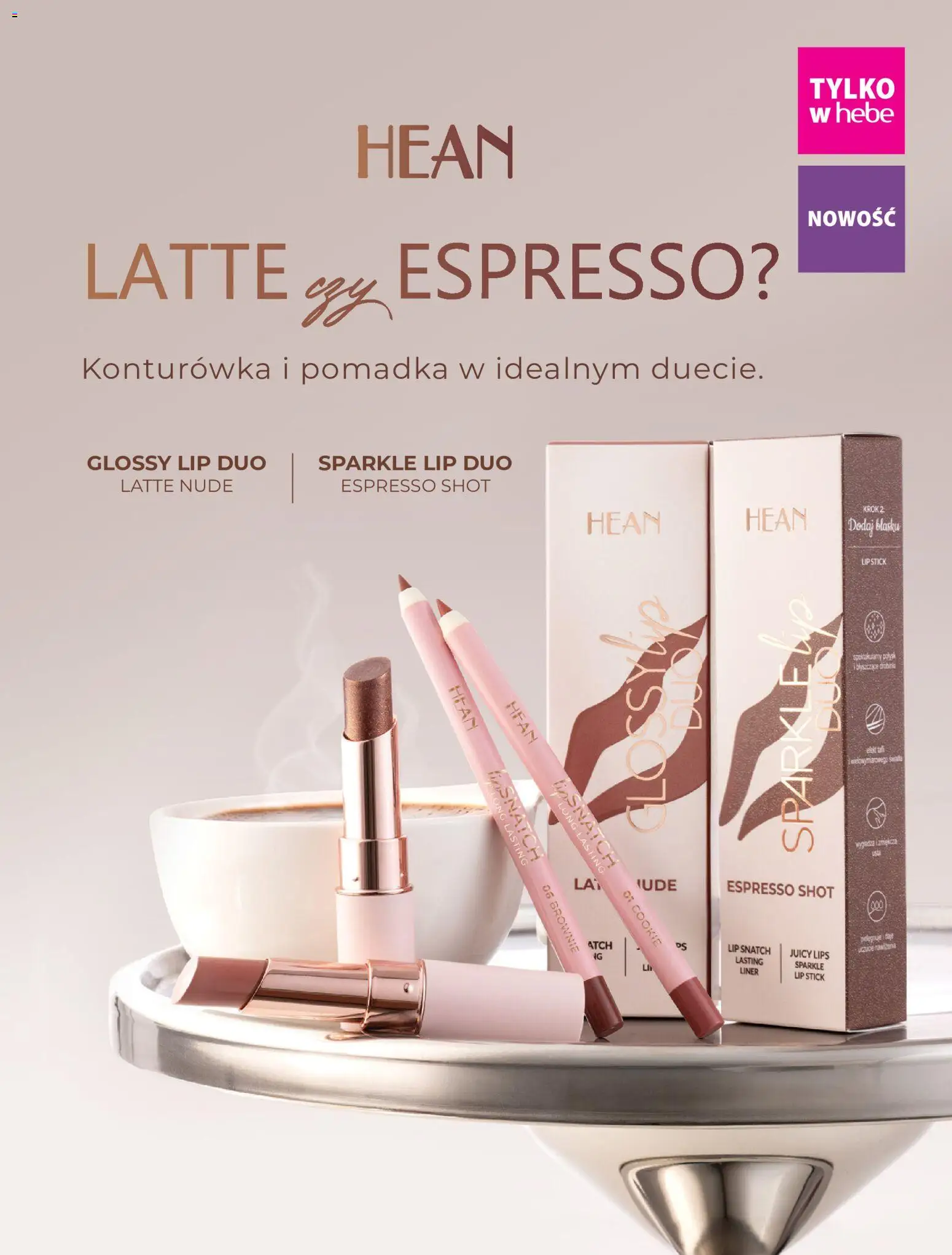 Hebe gazetka - Magazyn od 01.09.2026 | Strona: 15 | Produkty: Pomadka, Brownie, Konturówka
