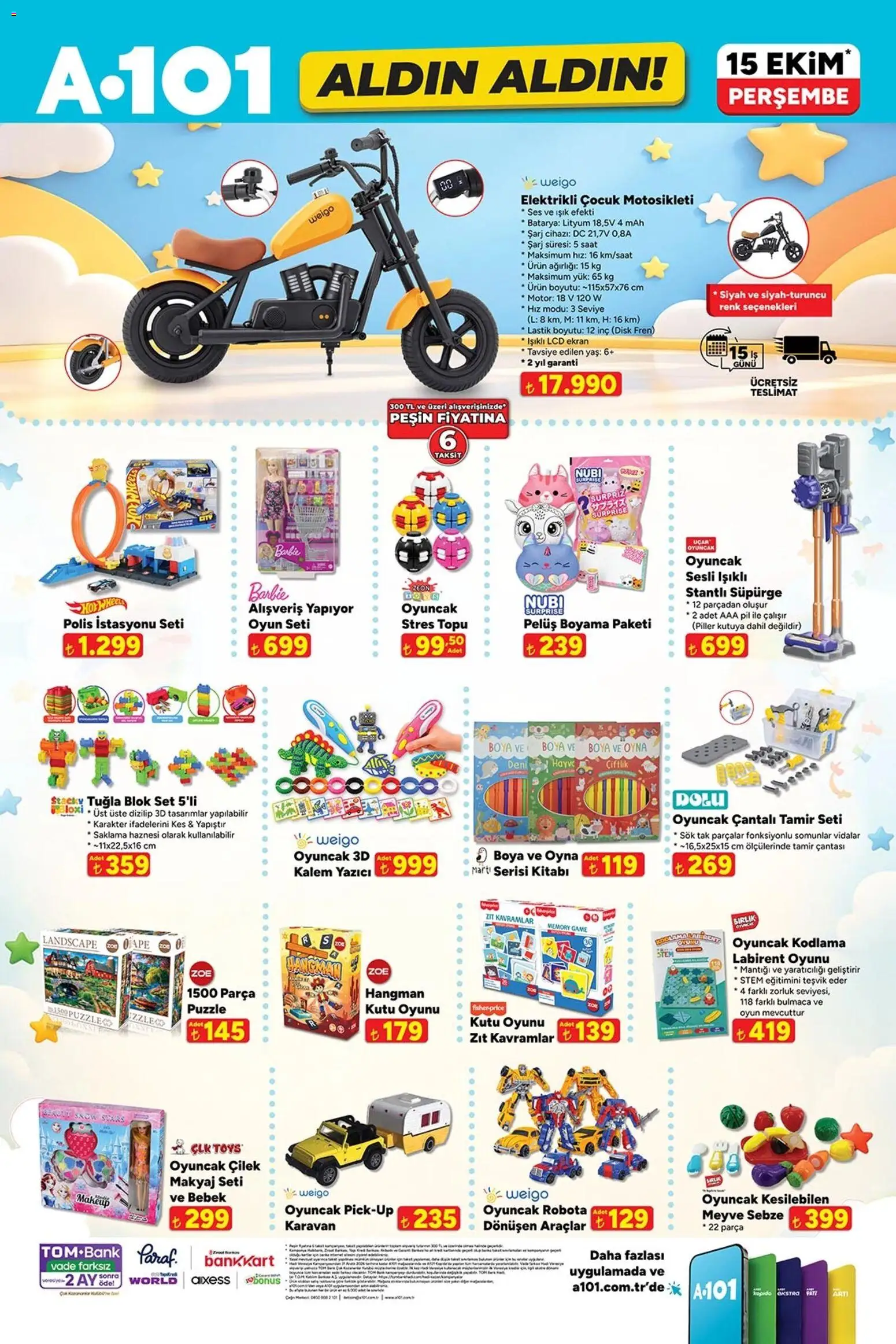 A101 - Katalog Aldın Aldın - 15 Ekim 2026 tarihinden itibaren geçerlidir | Sayfa: 8 | Ürünler: Pil, Makyaj, Çilek, Ses