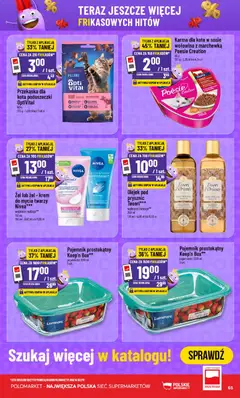 Pogląd oferty "POLOmarket gazetka" - ważna od 29.07.2026 | Strona: 65 | Produkty: Olejek arganowy, Prysznic, Wołowina, Marchewka