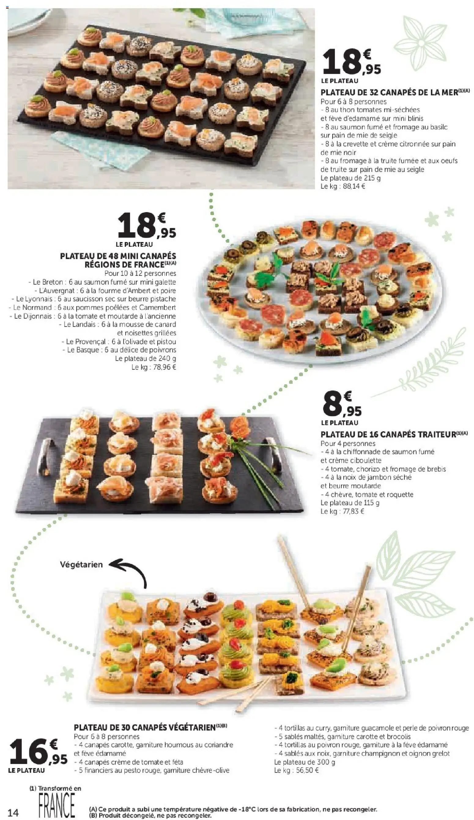 {H1} | Page: 14 | Produits: Tortillas, Thon, Pommes, Tomates