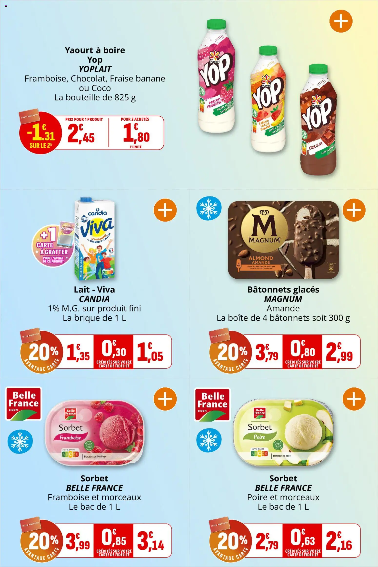 {H1} | Page: 12 | Produits: Framboise, Parfum, Yaourt à boire, Chocolat