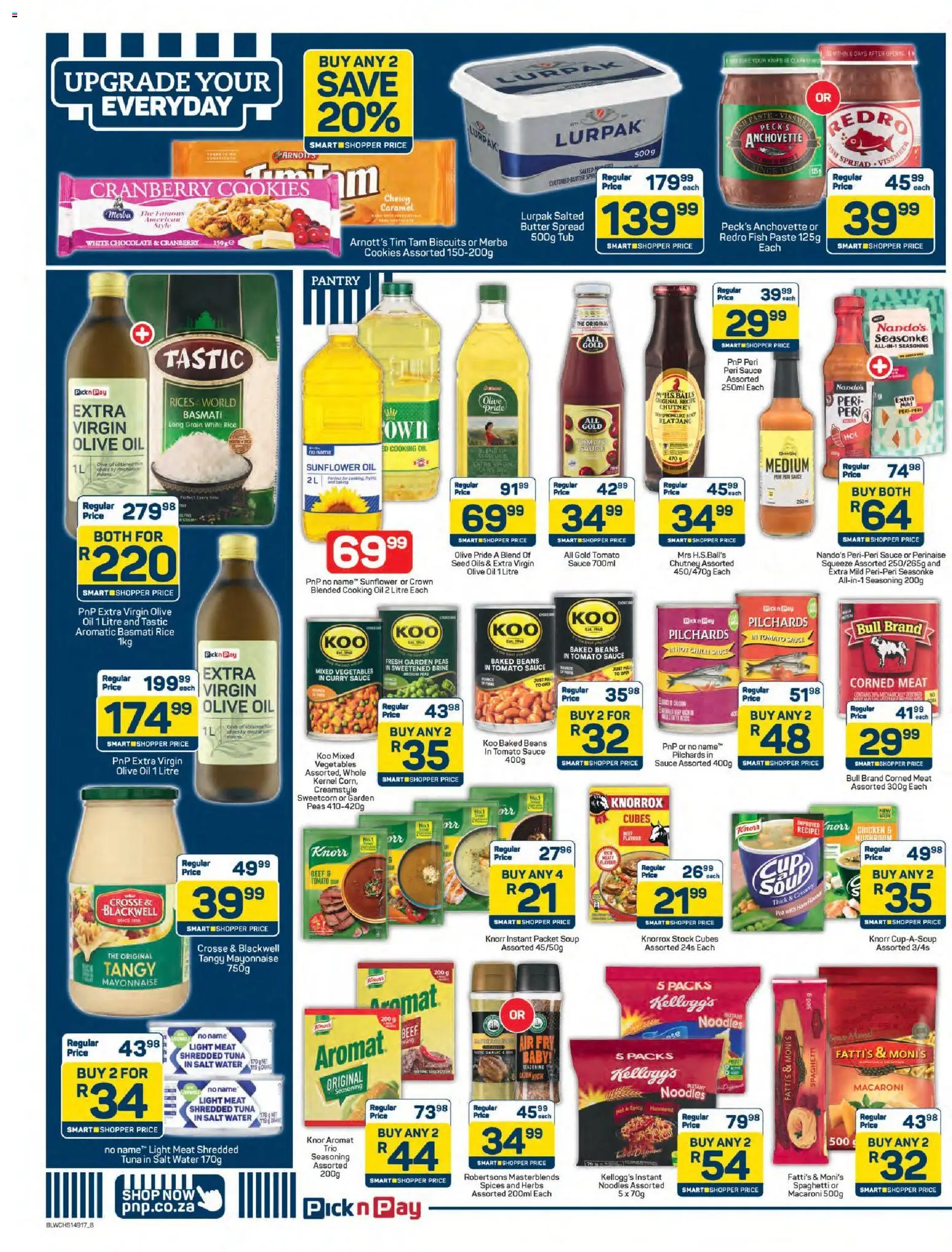 New Pick n Pay catalogue – valid from 25.05.2026 | Page: 8 | Products: Tuna, Light, Ham, Rice