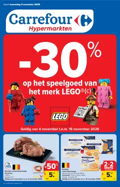 Carrefour - Hypermarkt Promoties van de week - Voorbeeld van een folder van Carrefour, geldig van 04/11/2026